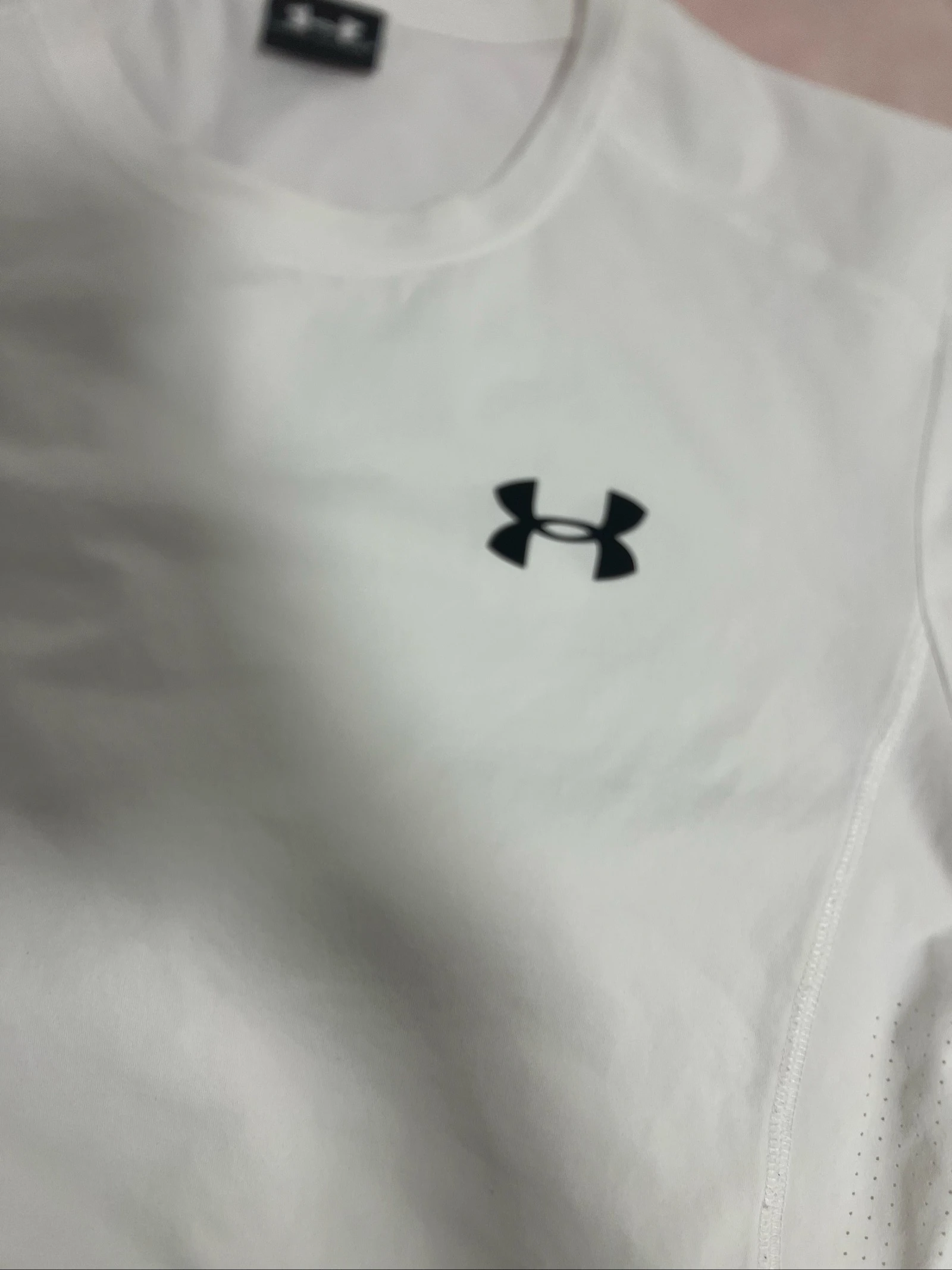 T-shirt Under Armour blanc – photo 4
